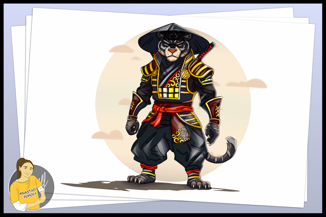 Development of a raster character